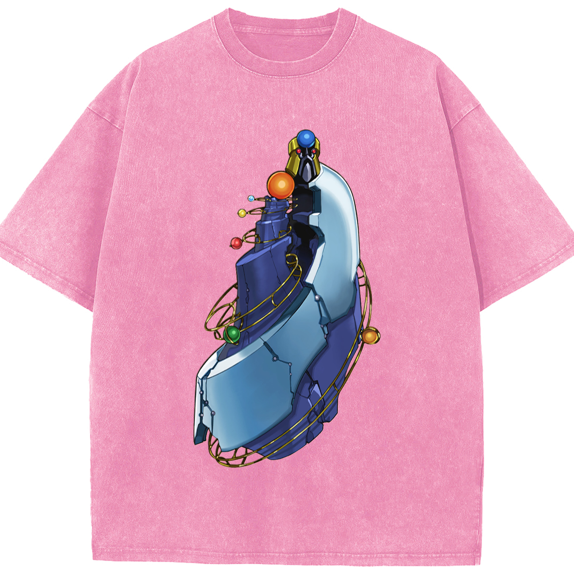 （画像用） 遊☆戯☆王 Yu-Gi-Oh! 綿100% ヴィンテージ風 半袖Tシャツ（フロントプリント）
